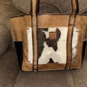 Womens cowhide sts purse carrying conseal